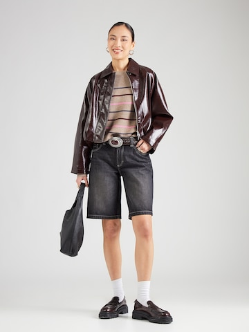 brūns ONLY Džemperis 'ONLIBI'