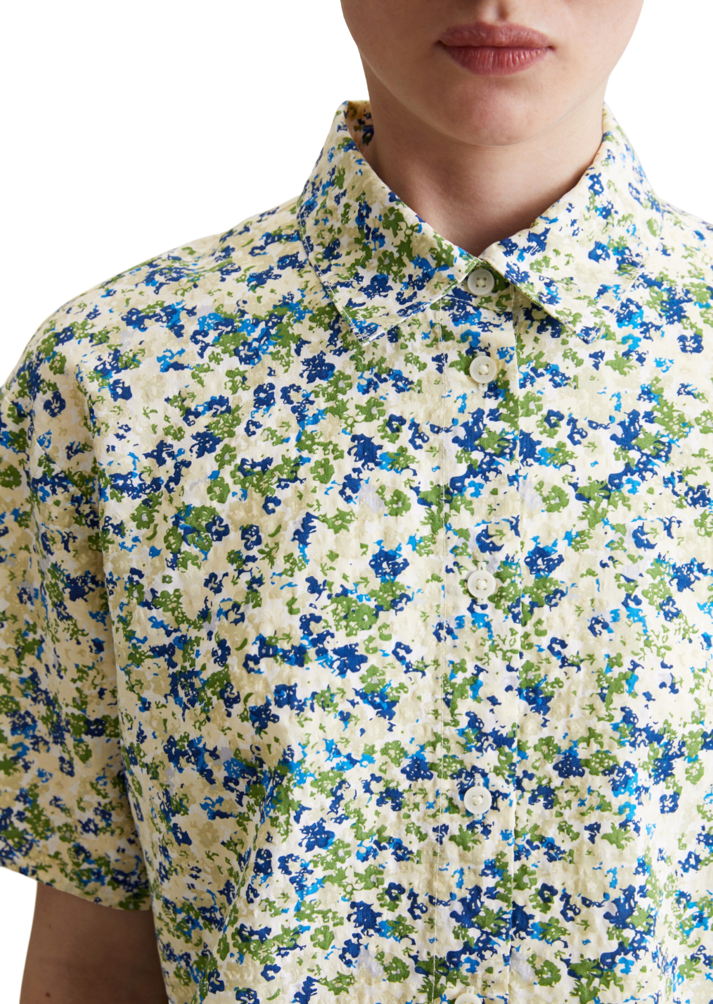 Marc O'Polo DENIM Bluse in Grün