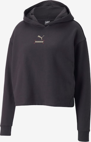 PUMA Sweatshirt in Schwarz: predná strana