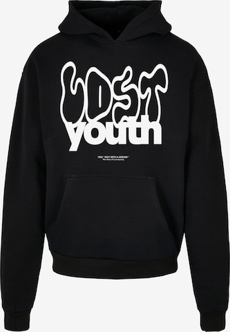 Sweat-shirt Lost Youth en noir : devant