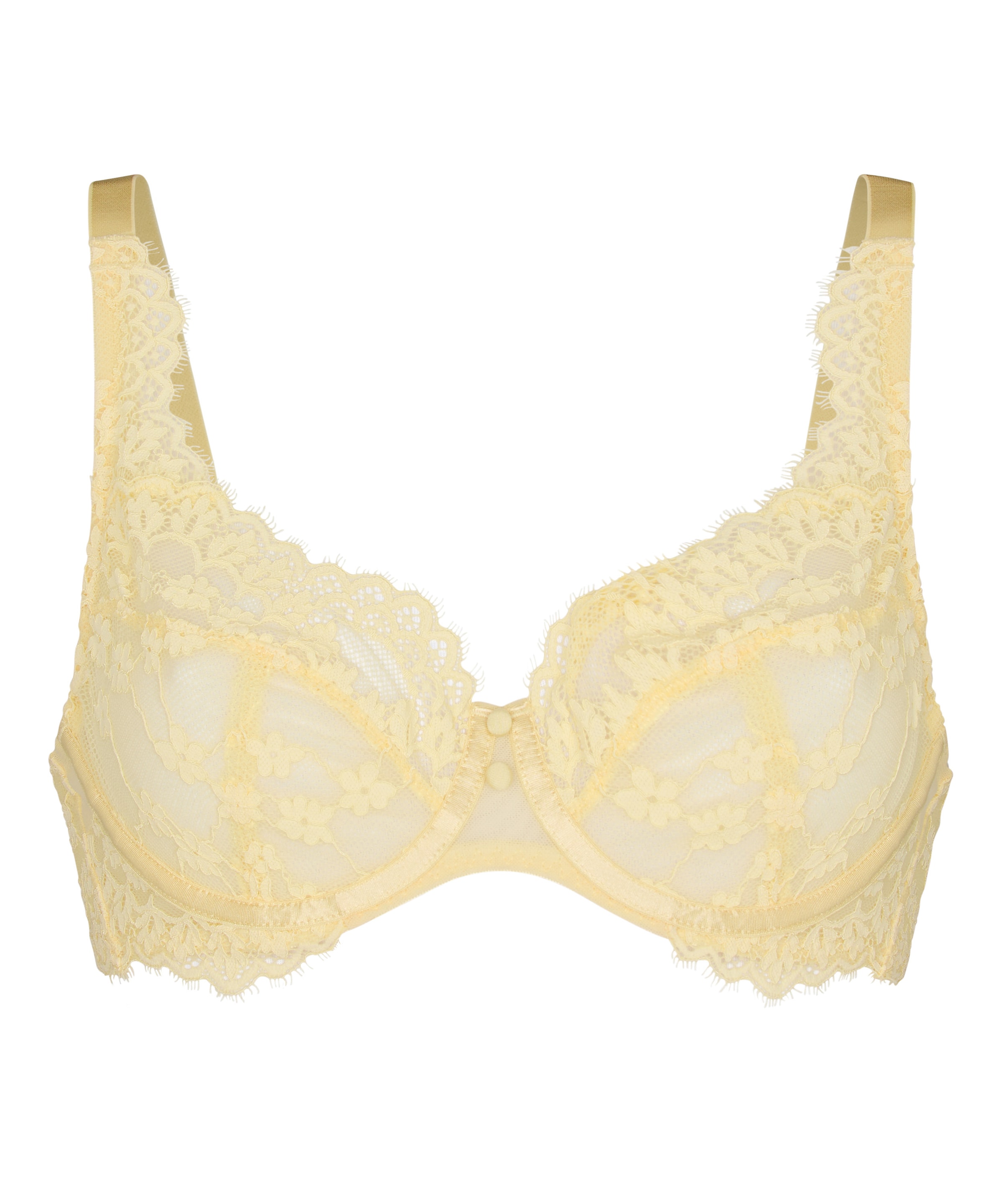 Hunkemöller Klassisch BH 'Daisy' in Gelb: Vorderseite