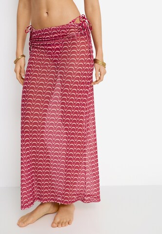 LSCN by LASCANA Skirt in Pink: front