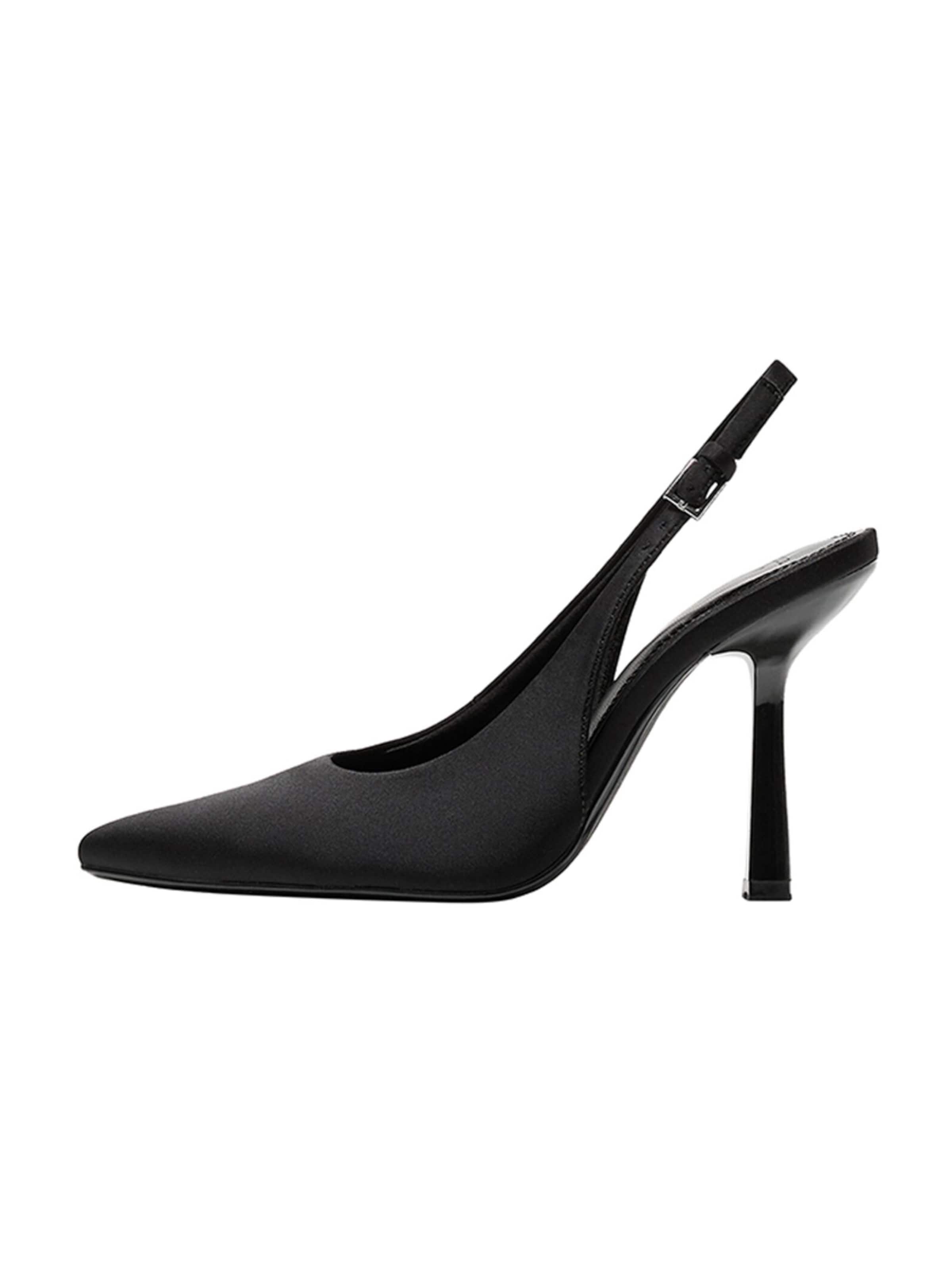 Bershka Slingback Pumps in Black