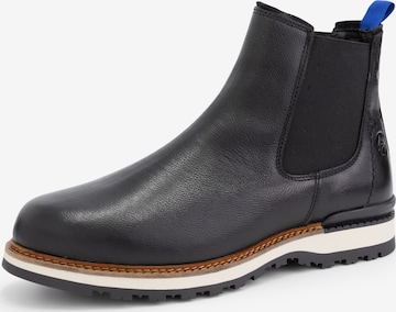 Travelin Chelsea boots 'Ravik ' in Zwart: voorkant