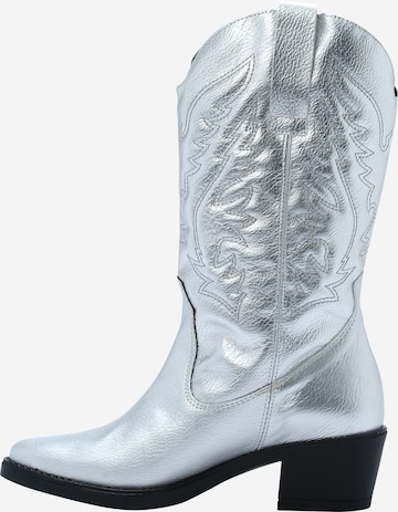 Bottes de cowboy 'TEO' MTNG en argent