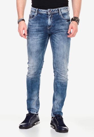 CIPO & BAXX Jeans in Blau: front