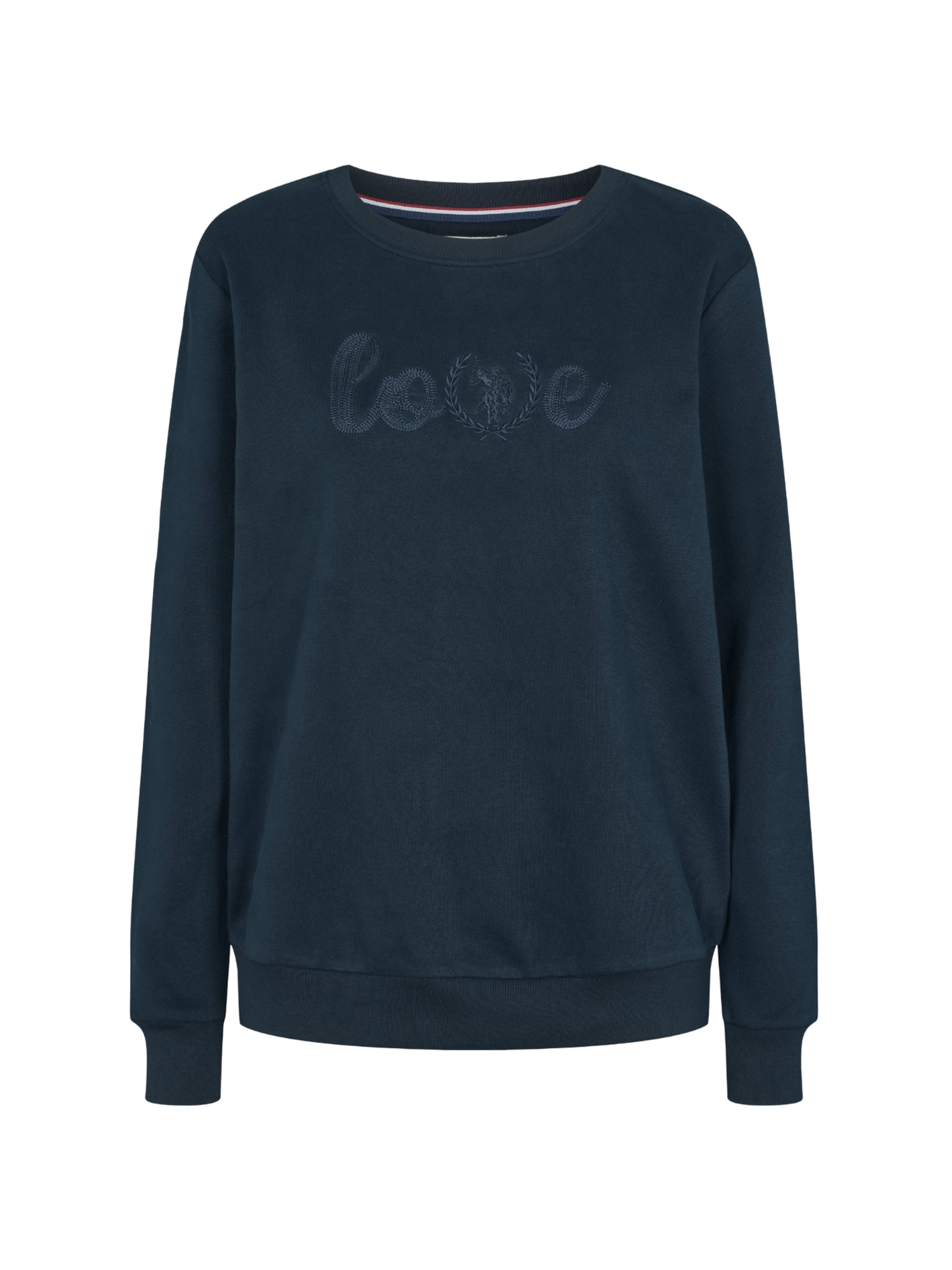 U.S. POLO ASSN. Trui 'Klara' in Blauw: voorkant