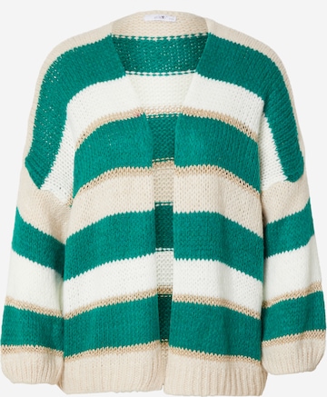 Hailys Knit cardigan 'Nava' in Green: front