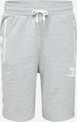 Regular Pantalon de sport 'Ray 2.0' Hummel en gris : devant