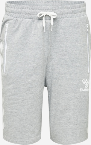 Hummel Regular Sportbroek 'Ray 2.0' in Grijs: voorkant