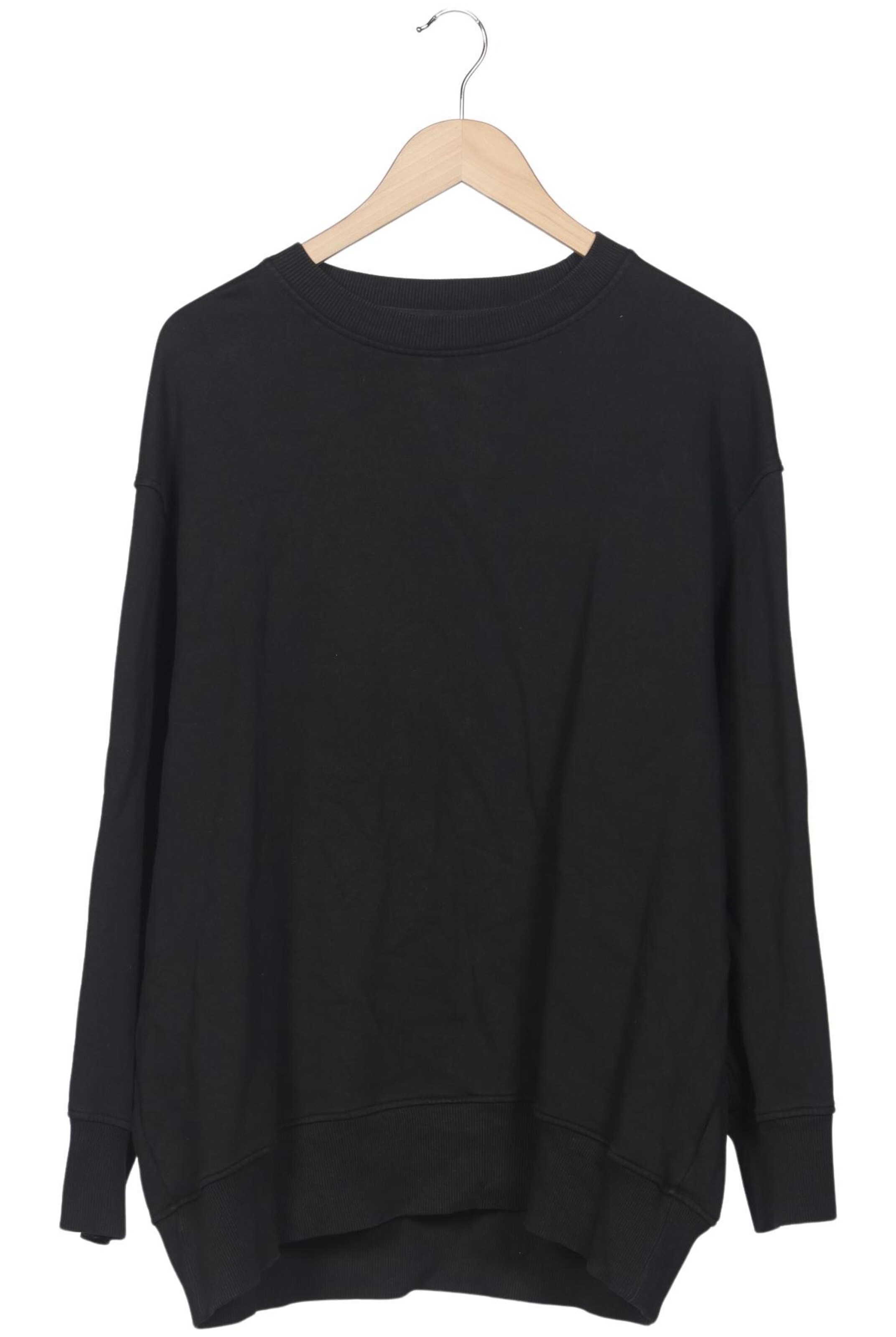 Arket Sweatshirt & Zip-Up Hoodie in L in Black: front