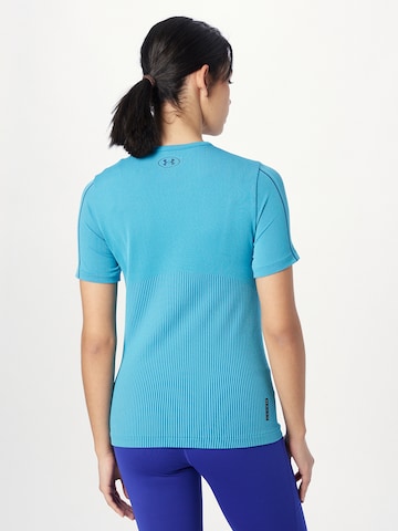 UNDER ARMOUR Sportshirt 'Rush' in Blau