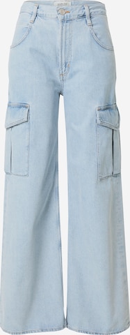 AGOLDE Zvonové kalhoty Džíny 'Minka' – modrá: přední strana