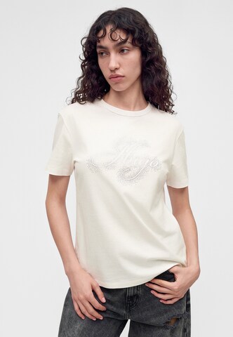 HUGO Koszulka 'Damacia' w kolorze biały