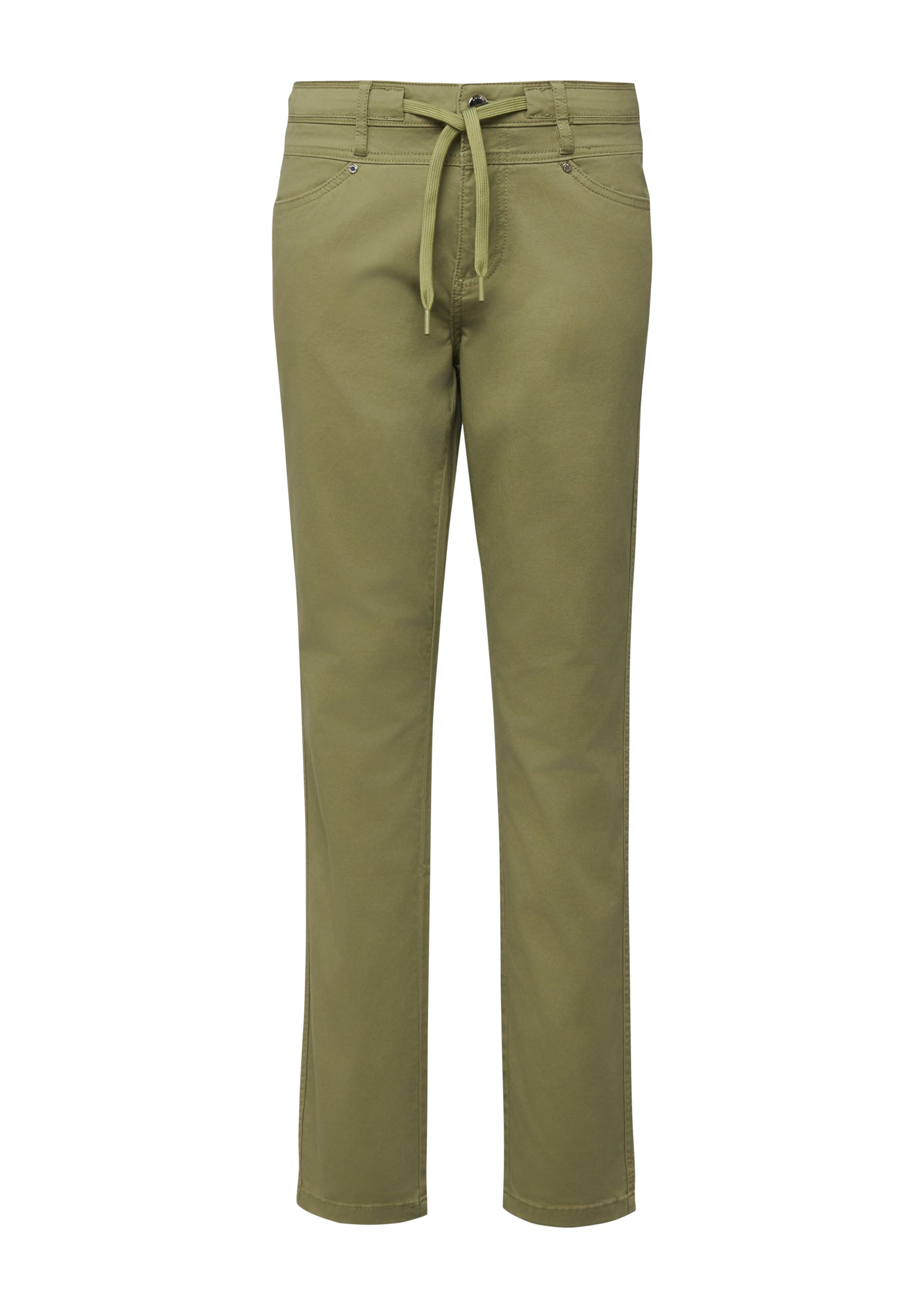 s.Oliver Trousers in Green: front