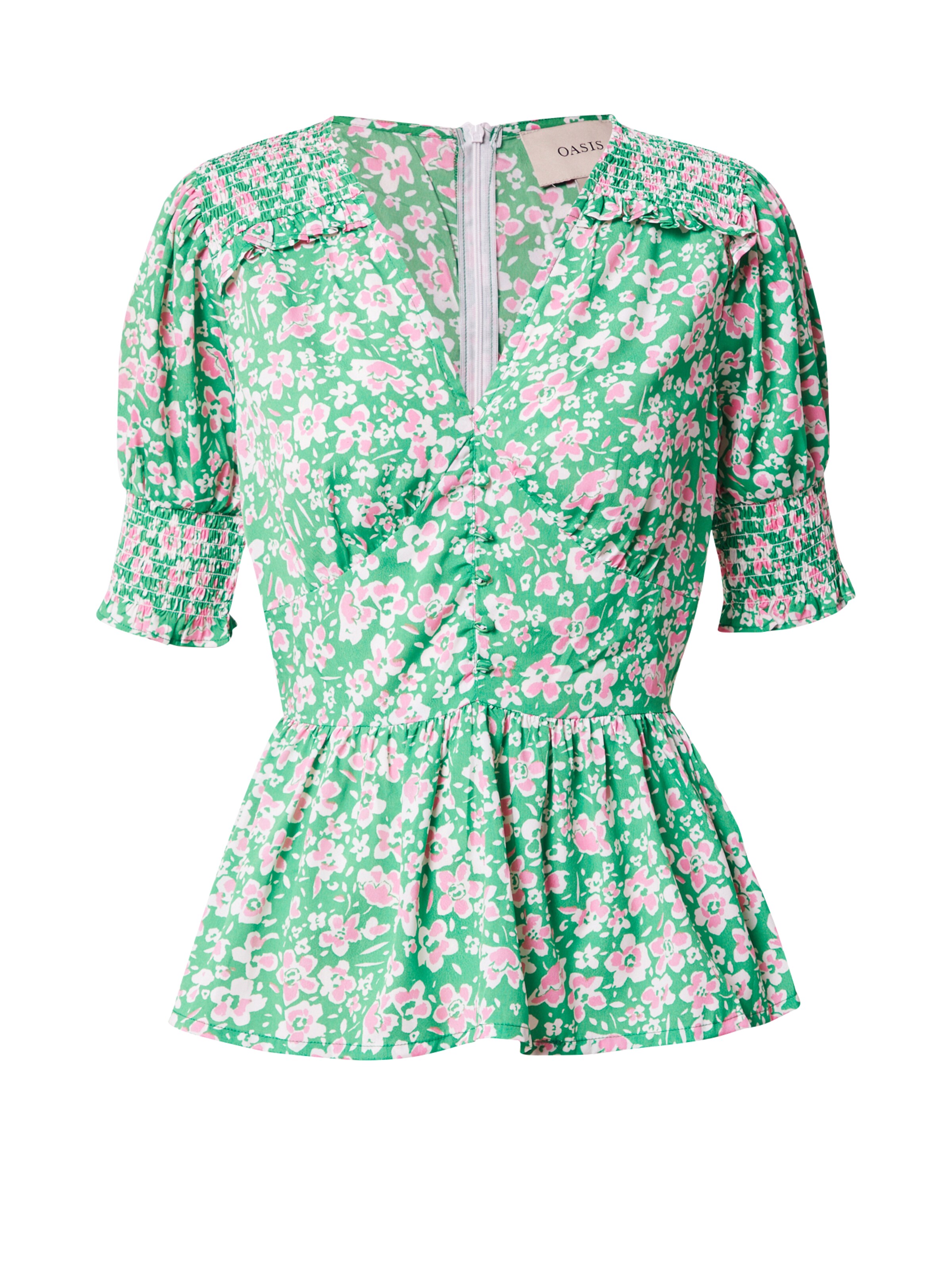 Oasis Bluse in Grün: Vorderseite