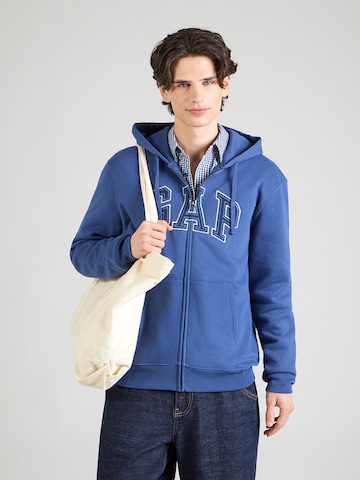 Giacca di felpa di GAP in blu: frontale