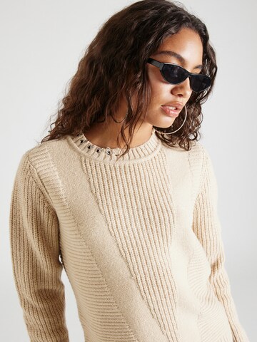 PATRIZIA PEPE Sweater 'MAGLIA' in Beige