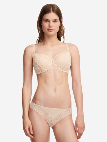 Chantelle Bra 'Floral Touch' in Beige
