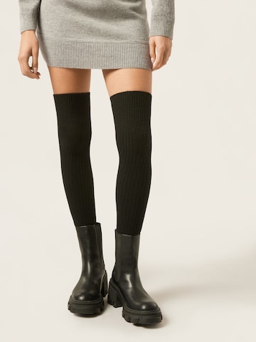 CALZEDONIA Overknee Strümpfe in Schwarz