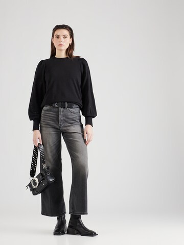 ONLY Sweatshirt 'ONLFemme' in Schwarz