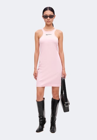 KARL LAGERFELD JEANS - Vestido de verano en rosa