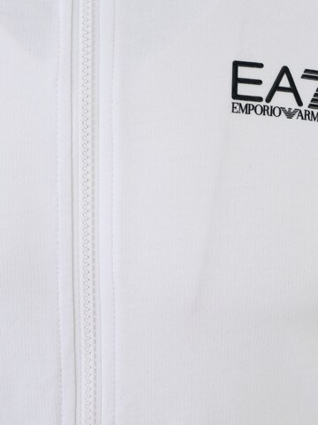 EA7 Emporio Armani Кофта на молнии в Белый