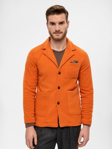 Veste mi-saison Antioch en orange : devant
