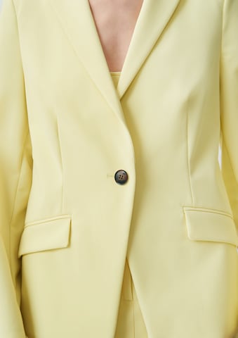 Blazer comma casual identity en jaune