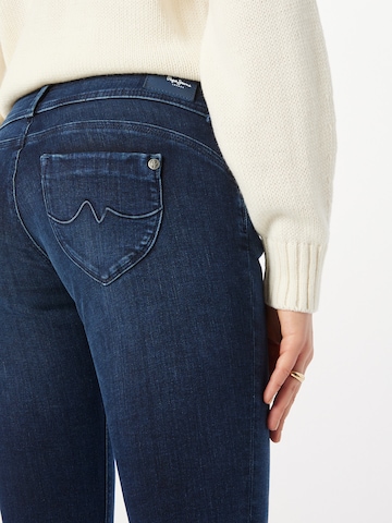 Coupe slim Jean 'NEW BROOKE' Pepe Jeans en bleu