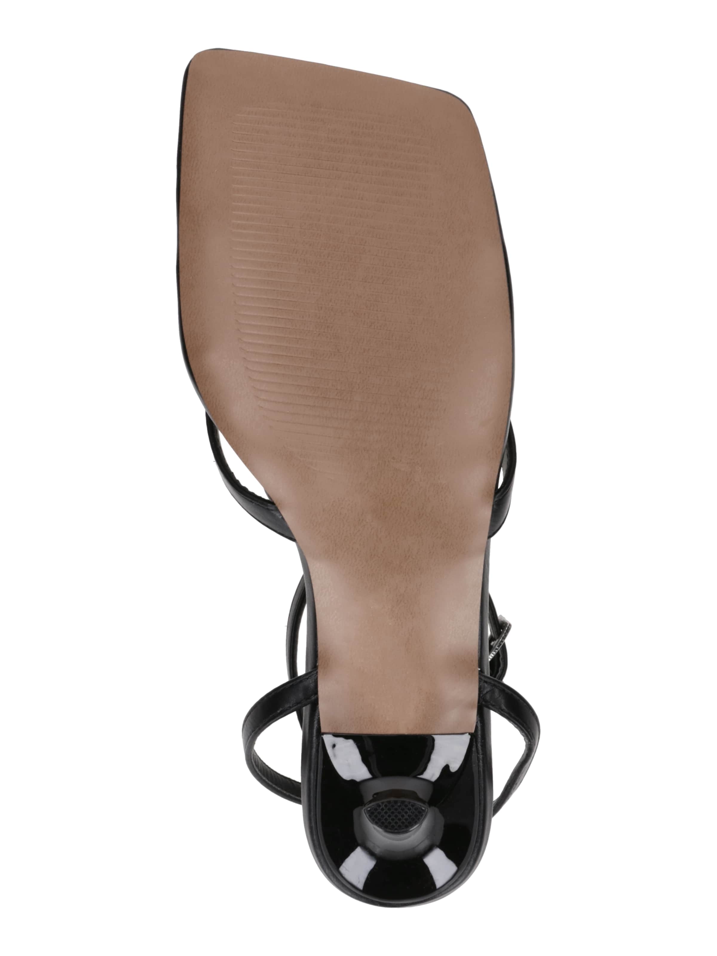 TOPSHOP Σαγιονάρες διχαλωτές 'Gilly' σε μαύρο