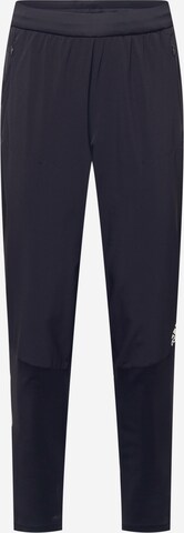 ADIDAS SPORTSWEAR Workout Pants in Black: front