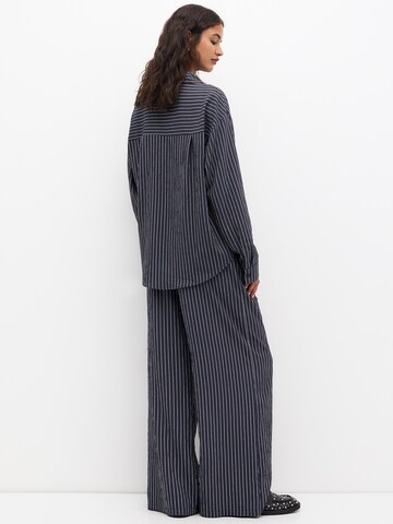 Pull&Bear Bluse in Blau