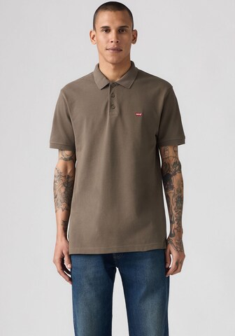 LEVI'S ® Poloshirt in Braun: Vorderseite