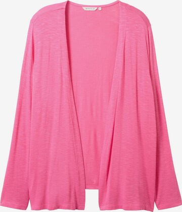 Cardigan Tom Tailor Women + en rose : devant