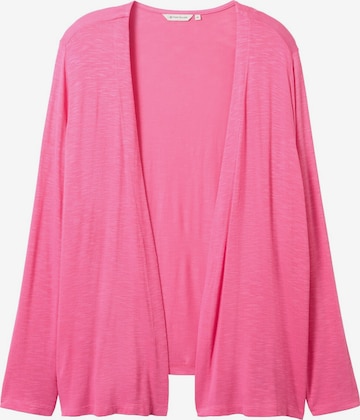 Tom Tailor Women + Вязаная кофта в Ярко-розовый: спереди