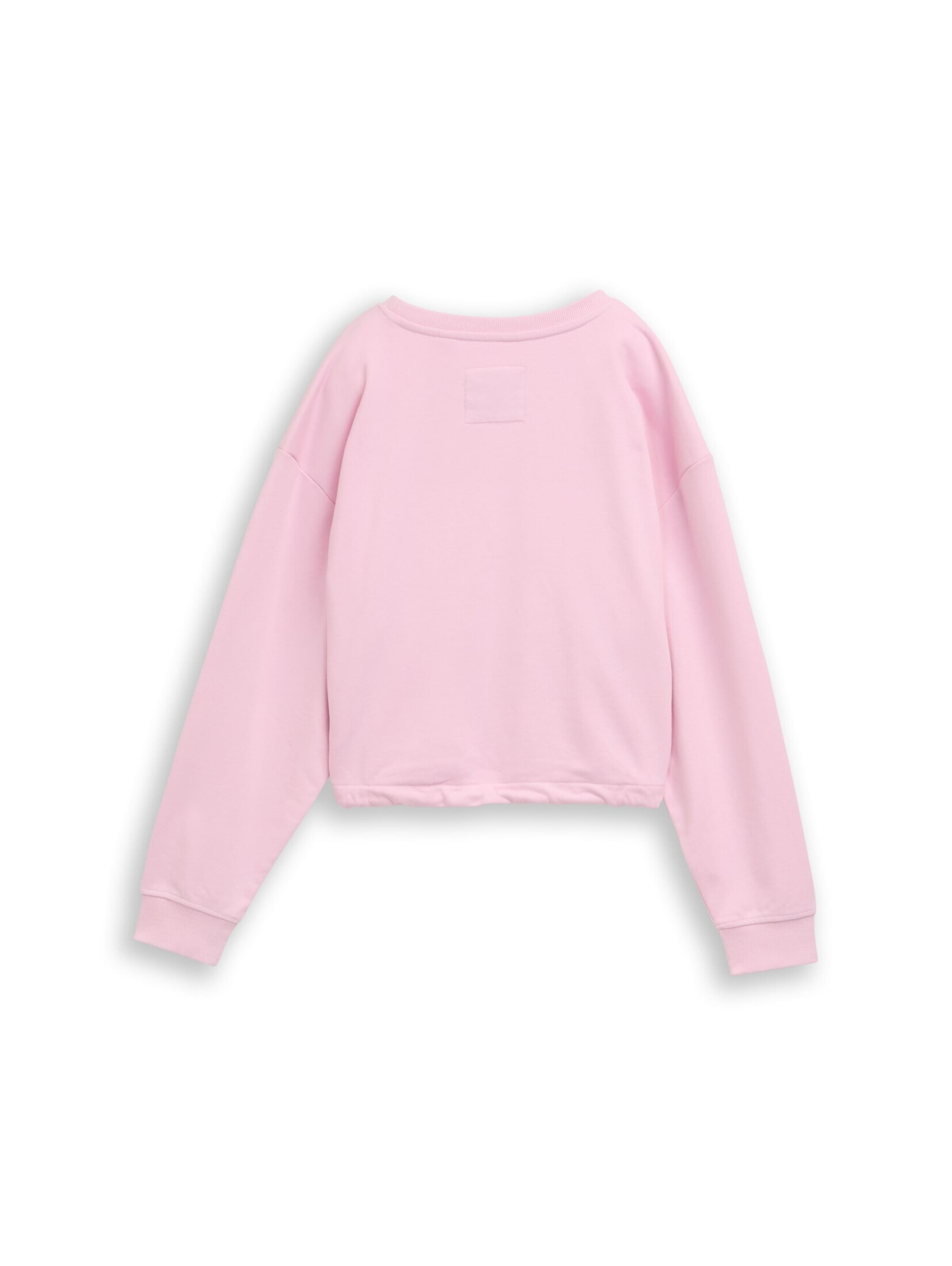 TOM TAILOR Sweatshirt in Pink