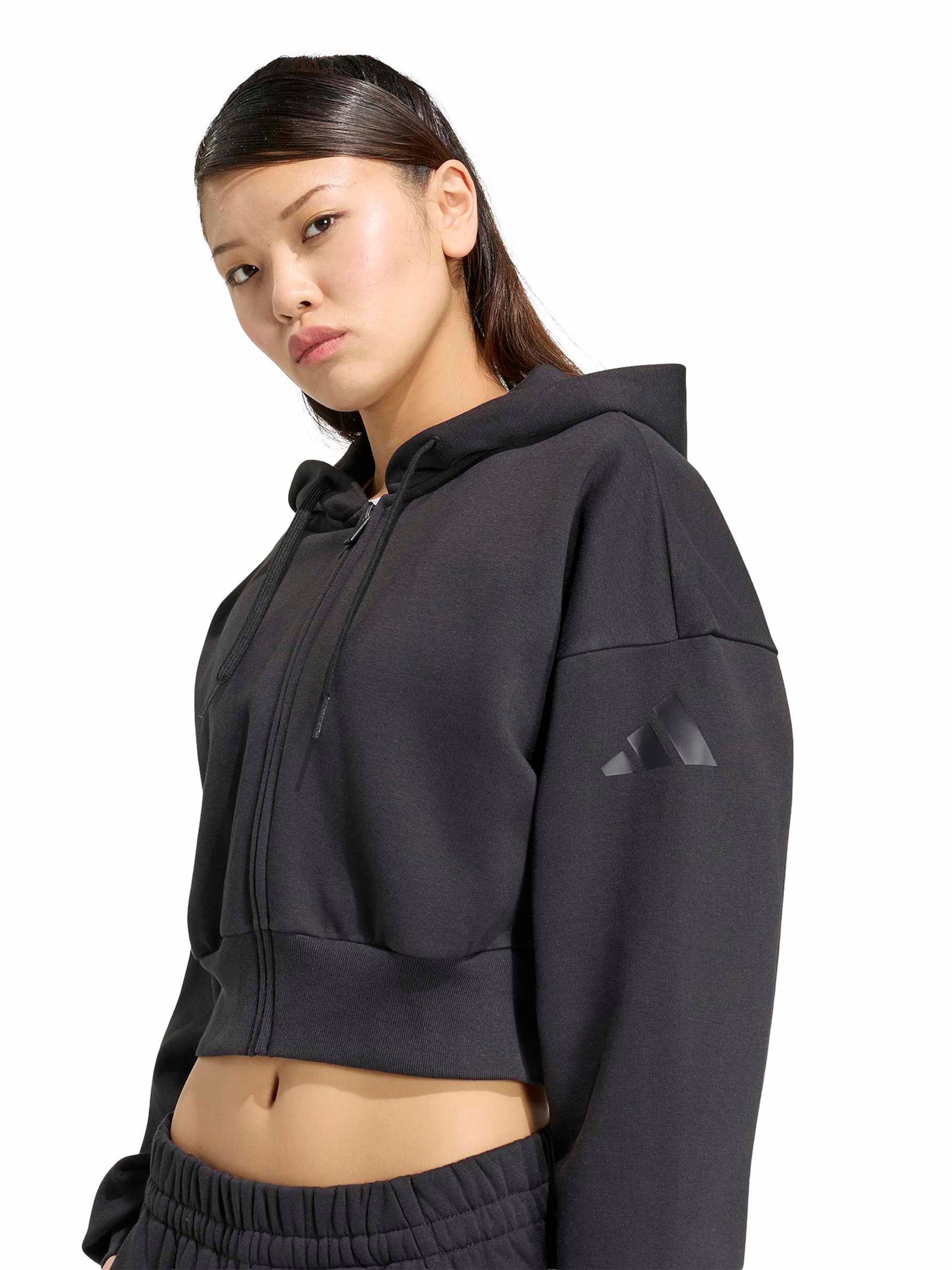 ADIDAS SPORTSWEAR Sportsweatjacka i svart