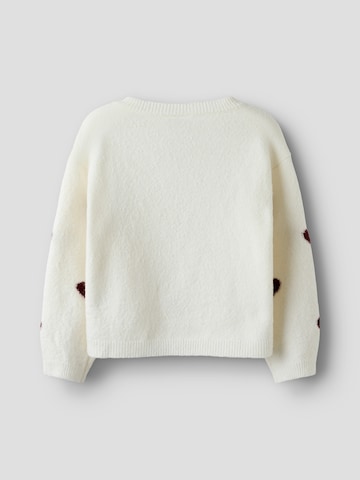 NAME IT Sweter w kolorze biały