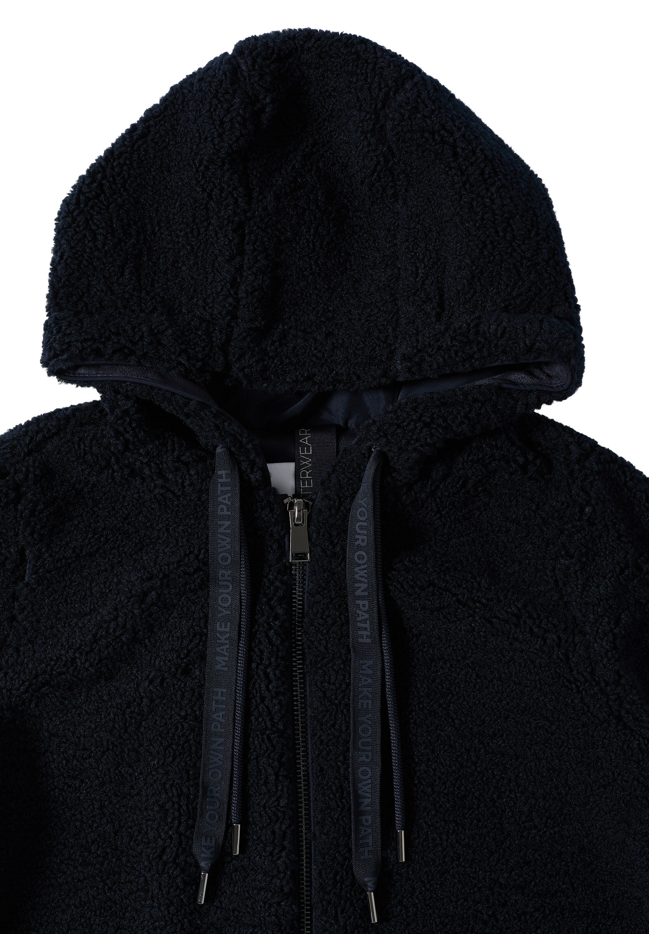 CECIL Between-Seasons Coat in Blue