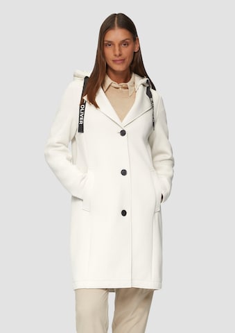 s.Oliver Between-Seasons Coat in White: front