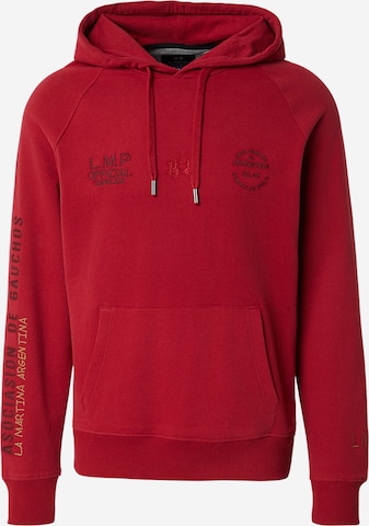 raudona La Martina Megztinis be užsegimo: priekis