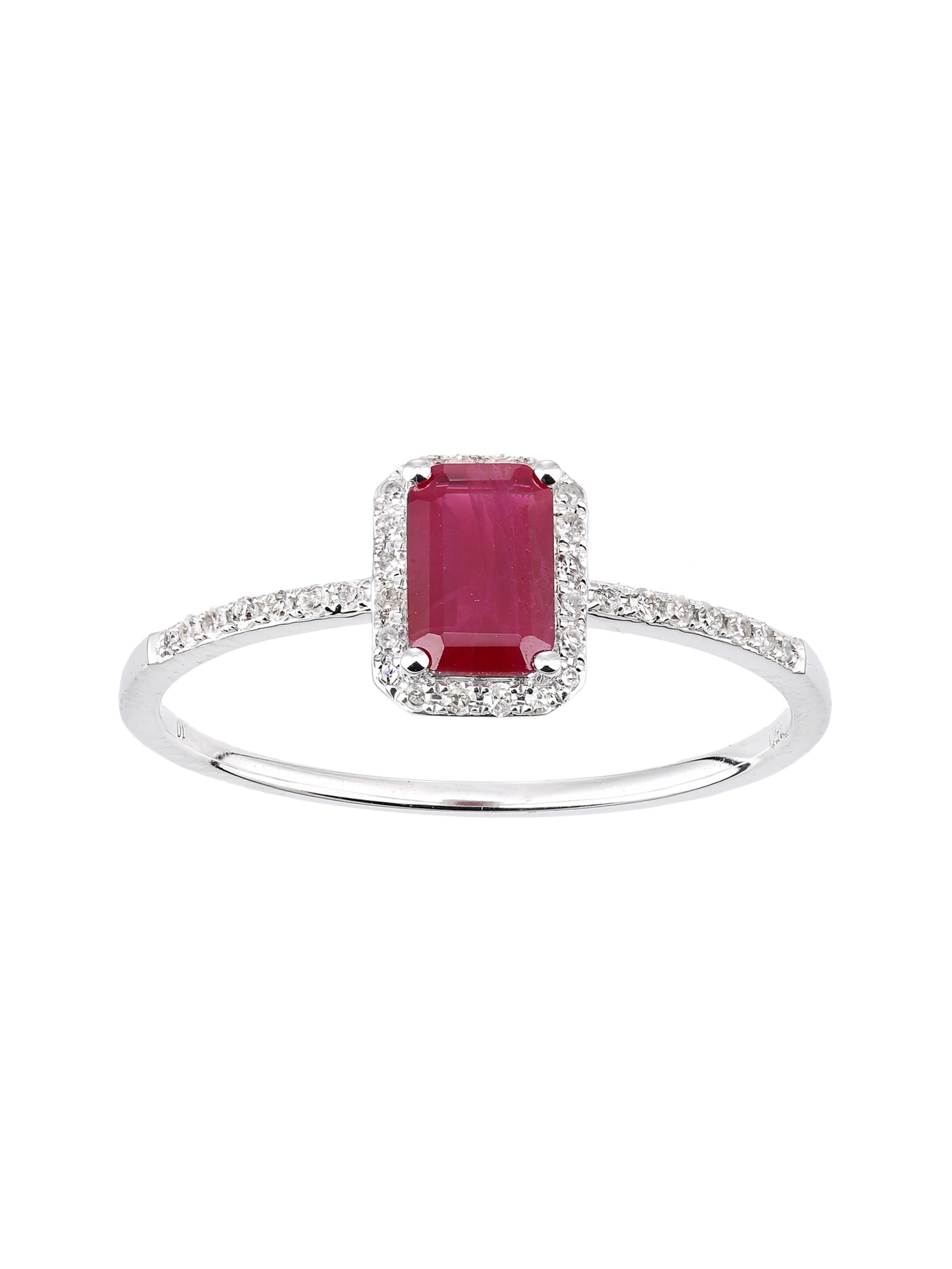 DIAMANT LETERNEL Ring in Silver: front