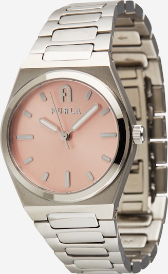 FURLA Zegarek analogowy w kolorze pastelowy róż / srebrnym, Podgląd produktu
