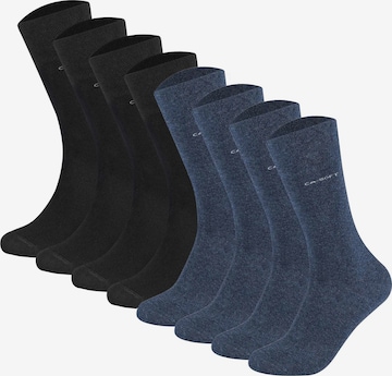 Chaussettes camano en bleu : devant