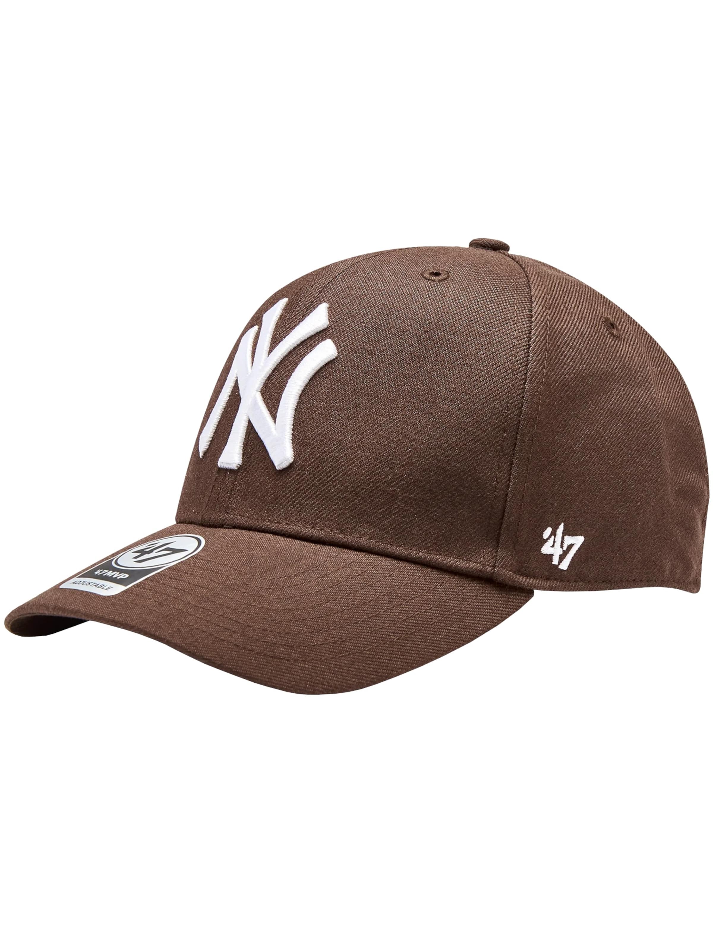 47 Cap 'MLB New York Yankees' in Brown: front