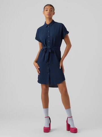 VERO MODA Jurk in Blauw