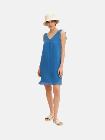 TOM TAILOR Kleid in Blau