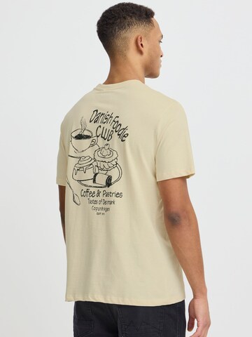 BLEND - Camisa ' BHVAGNER ' em bege