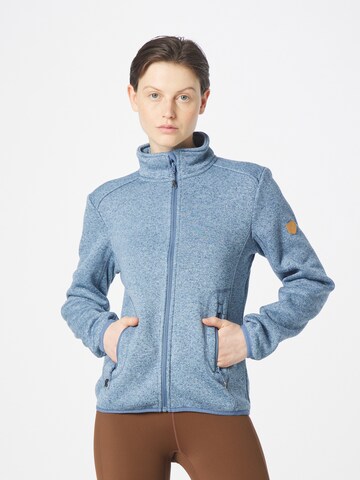 Whistler Athletic Fleece Jacket in Blue: front